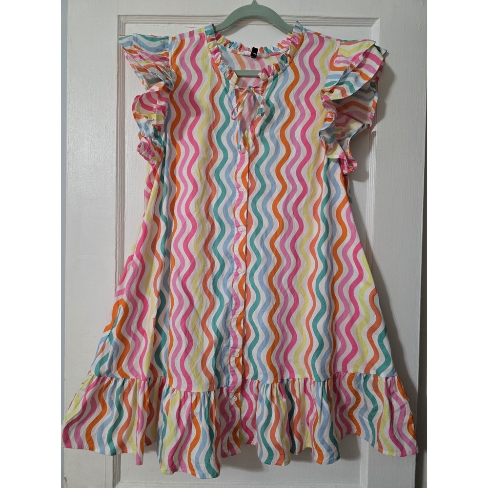Michelle McDowell‎ Abby Capri Crush Dress - WOMENS LARGE